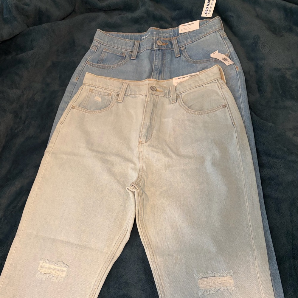 Old Navy Big Girls Straight Jeans Set of 2 Size 18